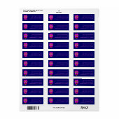 Suikerhuid Etiket (Full Sheet)