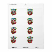 Suikerhuid Etiket (Full Sheet)