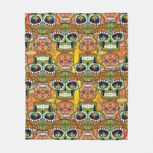 Suikerhuid Fleece Deken (Voorkant)