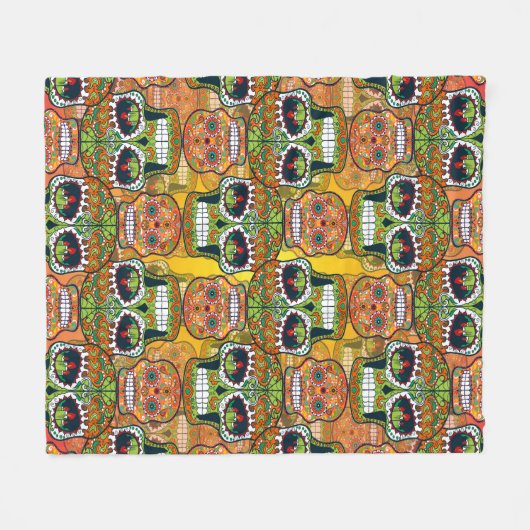 Suikerhuid Fleece Deken (Voorkant (Horizontaal))