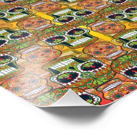 Suikerhuid Foto Afdruk (Hoek)