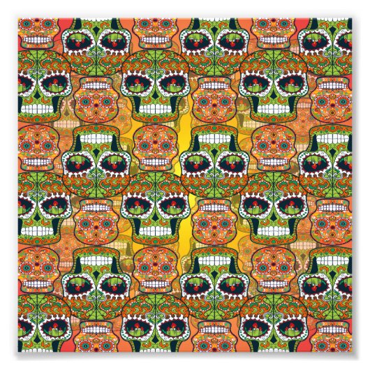 Suikerhuid Foto Afdruk (Voorkant)