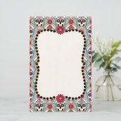 Suikerhuid Grafisch Briefpapier (Staand voorkant)