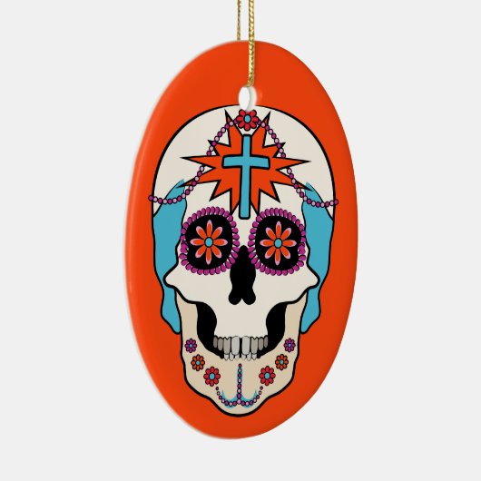 Suikerhuid Grafisch Keramisch Ornament (Rechts)