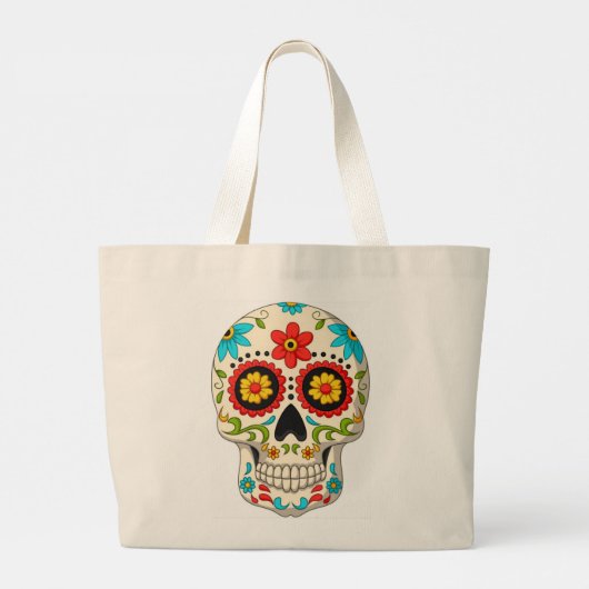 Suikerhuid Grote Tote Bag (Achterkant)