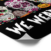 Suikerhuid in oktober Draag we roze borstkanker Poster (Hoek)