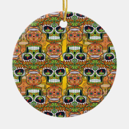 Suikerhuid Keramisch Ornament (Voorkant)