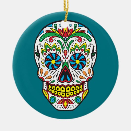 Suikerhuid Keramisch Ornament (Voorkant)