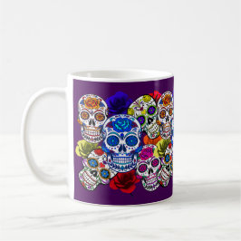 Suikerhuid kleurige Rozen inco Alle zielen Koffiemok