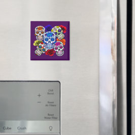 Suikerhuid kleurige Rozen inco Alle zielen Magneet