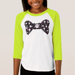 Suikerhuid Kroesbeenderen Polka Dot Bow T-shirt