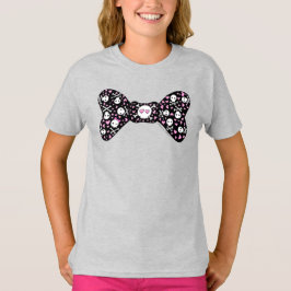 Suikerhuid Kroesbeenderen Polka Dot Bow T-shirt