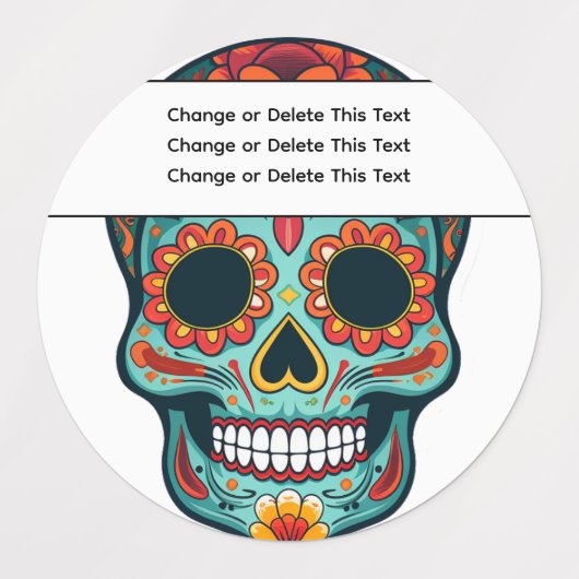 Suikerhuid Labels (Design 1)