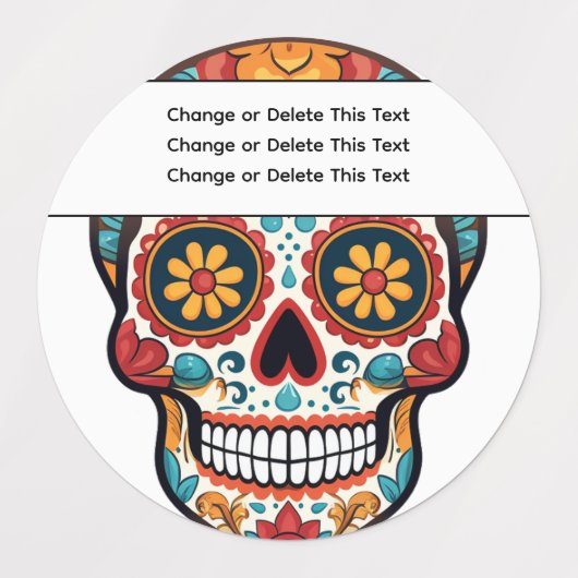 Suikerhuid Labels (Design 1)