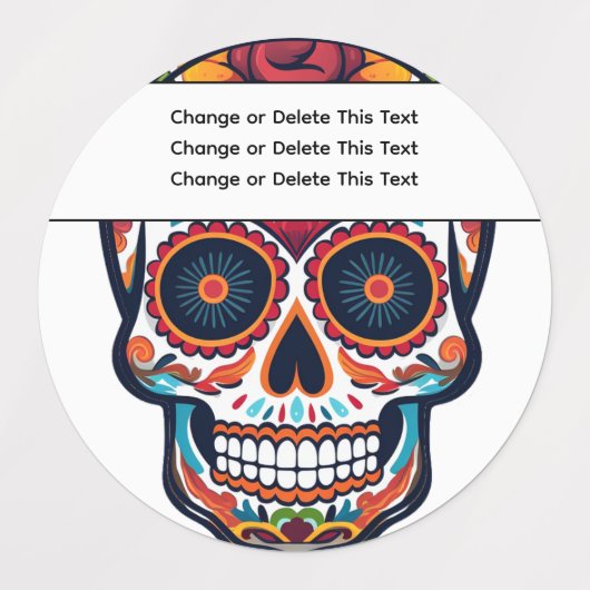 Suikerhuid Labels (Design 2)