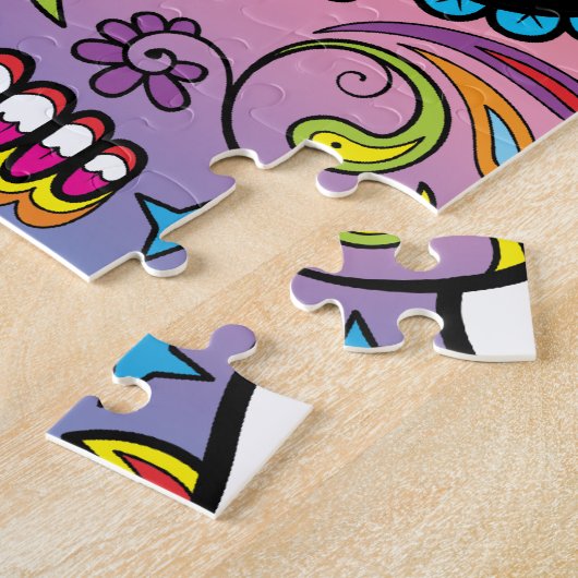 Suikerhuid Legpuzzel (Zijkant)