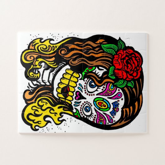 Suikerhuid Legpuzzel (Horizontaal)