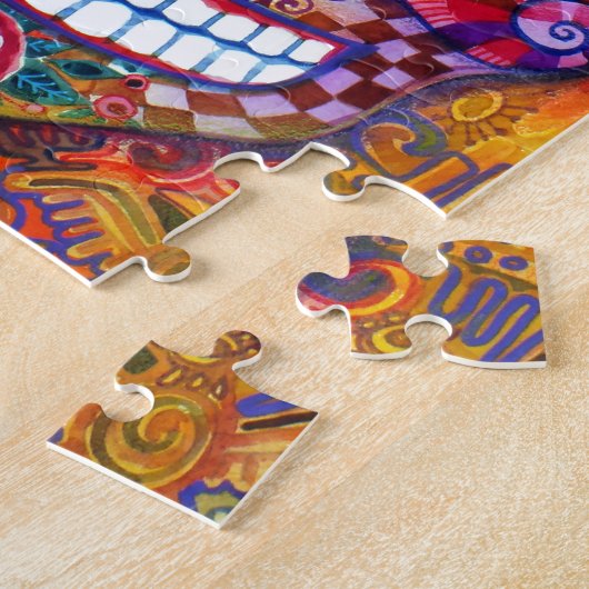 Suikerhuid Legpuzzel (Zijkant)