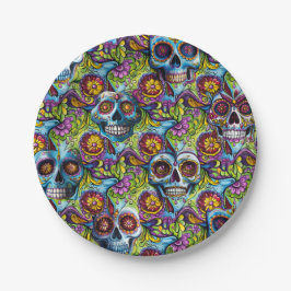 Suikerhuid Papieren Bordje