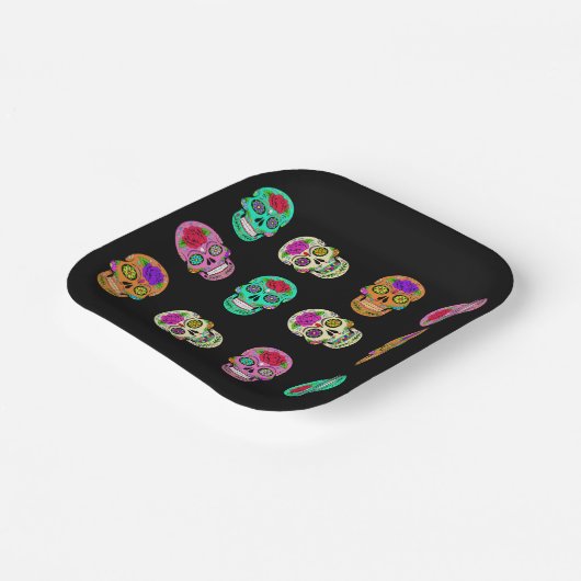 Suikerhuid Papieren Bordje (Gebogen)