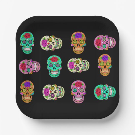 Suikerhuid Papieren Bordje (Voorkant)