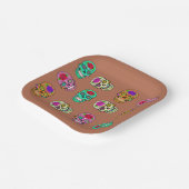 Suikerhuid Papieren Bordje (Gebogen)