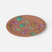 Suikerhuid Papieren Bordje (Gekanteld)