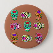 Suikerhuid Ronde Button 4,0 Cm (Voorkant)