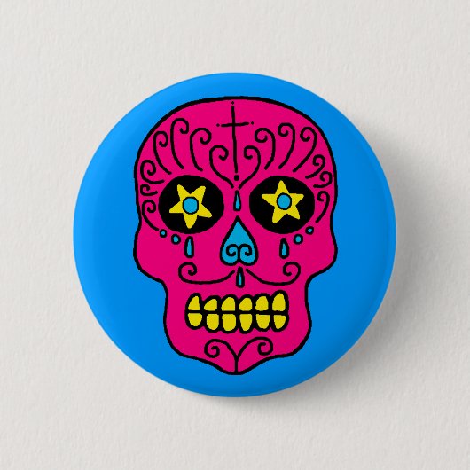 Suikerhuid Ronde Button 5,7 Cm (Voorkant)