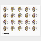 Suikerhuid Ronde Sticker (Vel)