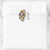 Suikerhuid Ronde Sticker (Tas)