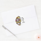 Suikerhuid Ronde Sticker (Envelop)
