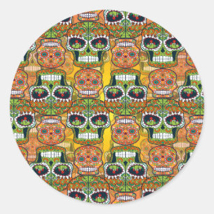 Suikerhuid Ronde Sticker