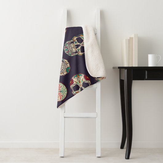 Suikerhuid Sherpa Deken (In situ)