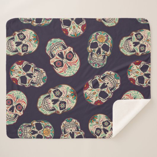 Suikerhuid Sherpa Deken (Voorkant (horizontaal))