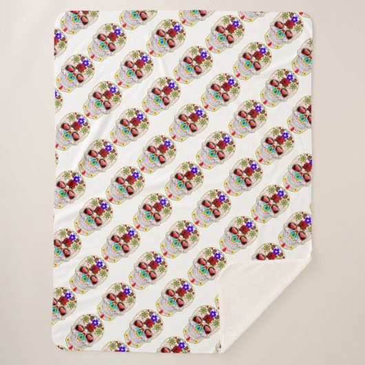 Suikerhuid Sherpa Deken (Voorkant)