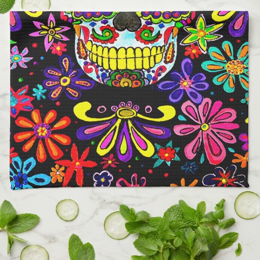 Suikerhuid Theedoek (Gevouwen)