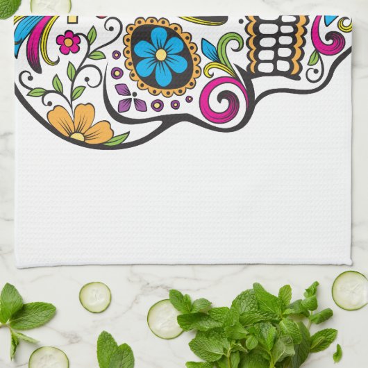 Suikerhuid Theedoek (Gevouwen)