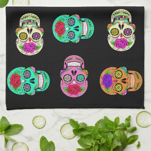 Suikerhuid Theedoek (Gevouwen)