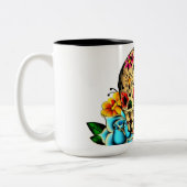 Suikerhuid Tweekleurige Koffiemok (Links)