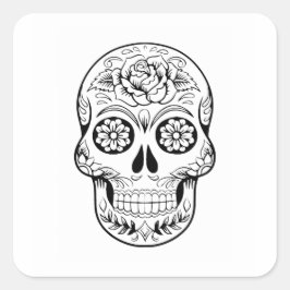 Suikerhuid Vierkante Sticker