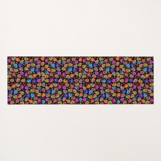 Suikerhuid Yogamat (Achterkant (horizontaal))