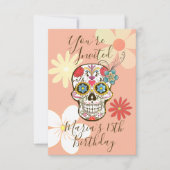 Suikerhuid Zacht doorsnede Roos Hepibloem Kaart (Voorkant)