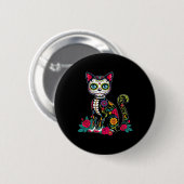 Suikerhut dia de Muertos Day of doad hwe Ronde Button 5,7 Cm (Voorkant /achterkant)