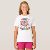 Suikerkampioen – Donut Trofee T-shirt (Voorkant volledig)