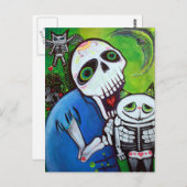 Suikerkattenliefhebbers Briefkaart (Voorkant / Achterkant)