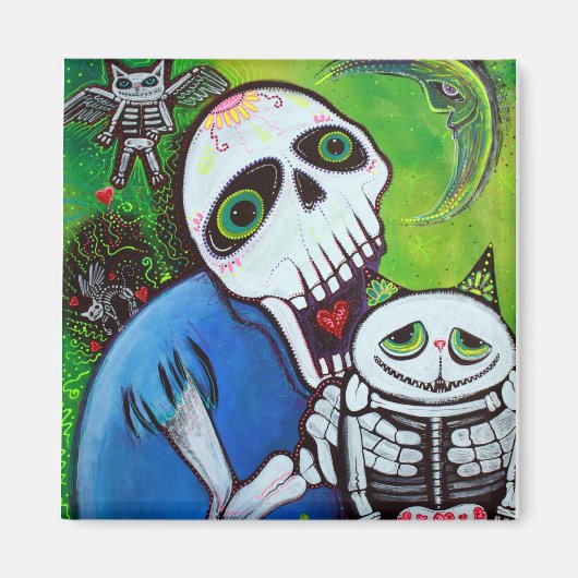 Suikerkattenliefhebbers Magneet (Voorkant)