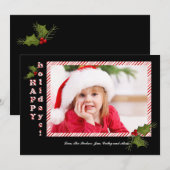 Suikerkersen Grote Foto Kerstkaart (Voorkant / Achterkant)