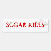 SUIKERKILLS BUMPERSTICKER (Voorkant)