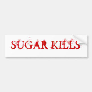 SUIKERKILLS BUMPERSTICKER
